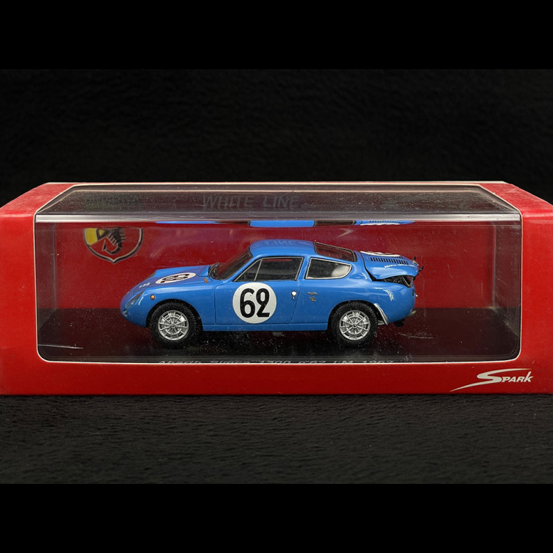SPARK-MODEL S1334 Scale 1/43 | FIAT ABARTH 700S N 55 24h LE MANS 1961 Condriller Foitek Red 1749615735