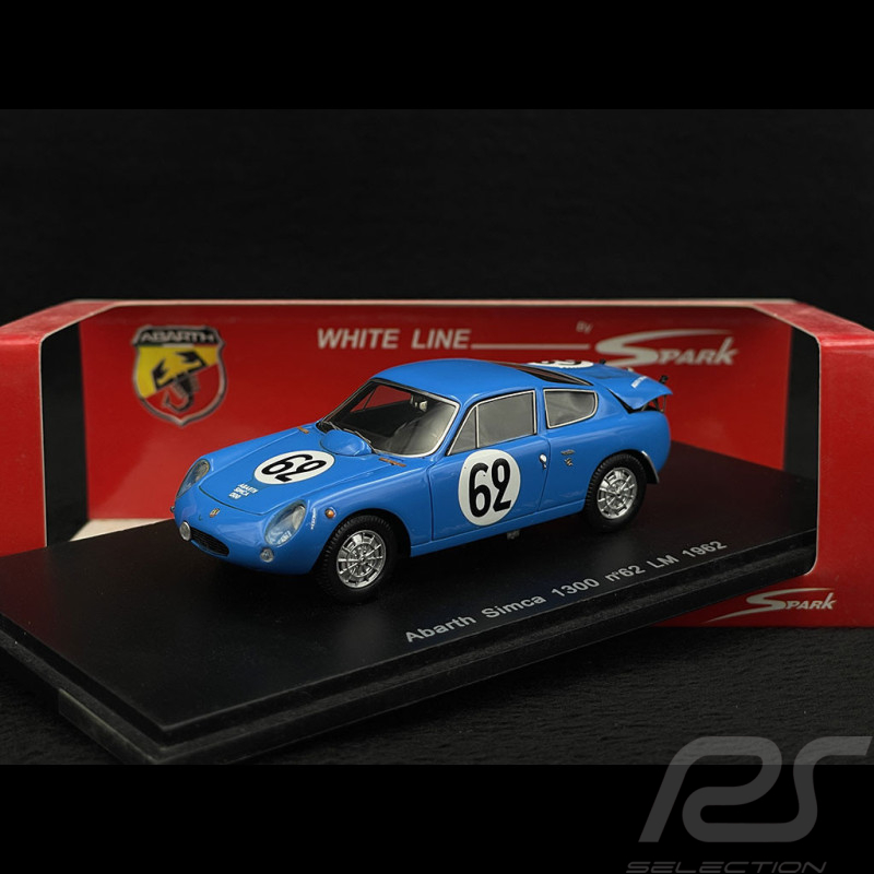 Abarth Simca 1300  Nr 62 24h Le Mans 1962 1/43 Spark S1307