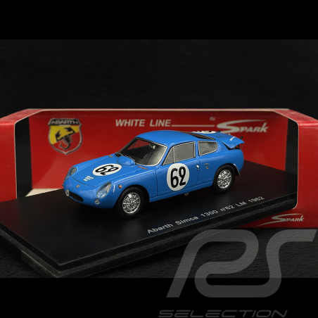 Abarth Simca 1300  N° 62 24h Le Mans 1962 1/43 Spark S1307