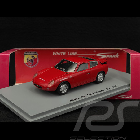 Fiat Abarth 1000 Bialbero 1961 Rot 1/43 Spark S1301