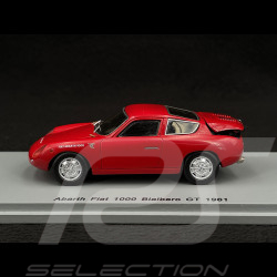 Fiat Abarth 1000 Bialbero 1961 Red 1/43 Spark S1301