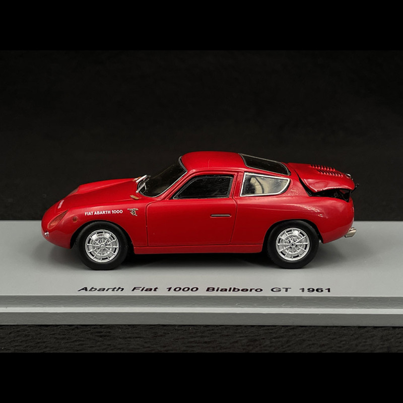 Fiat Abarth 1000 Bialbero 1961 Red 1/43 Spark S1301