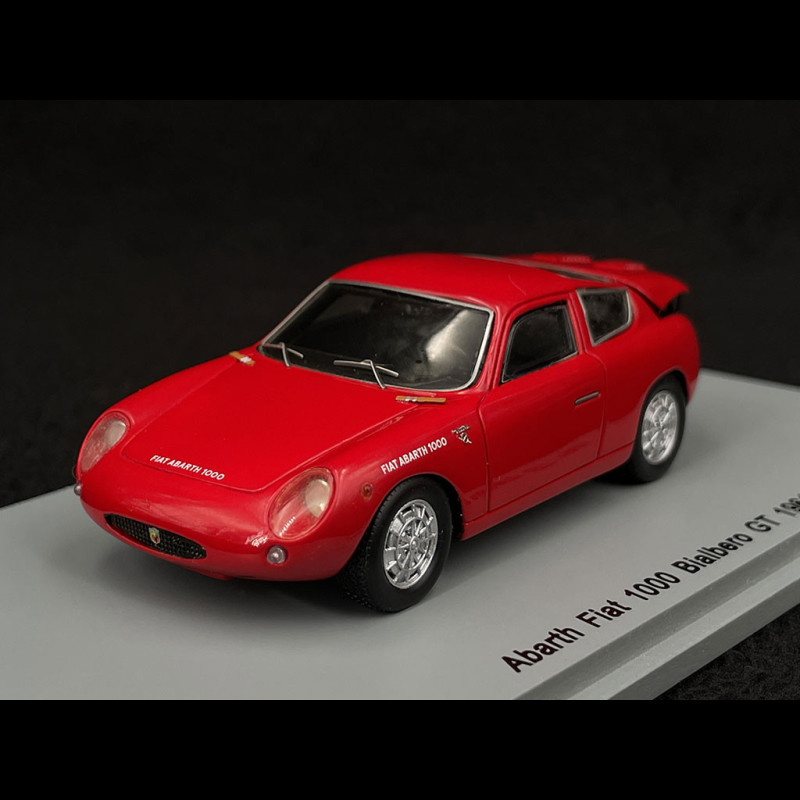 Fiat Abarth 1000 Bialbero 1961 Red 1/43 Spark S1301