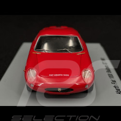 Fiat Abarth 1000 Bialbero 1961 Red 1/43 Spark S1301