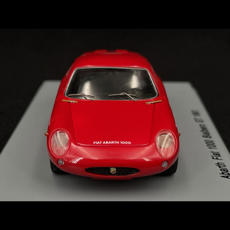 Fiat Abarth 1000 Bialbero 1961 Red 1/43 Spark S1301