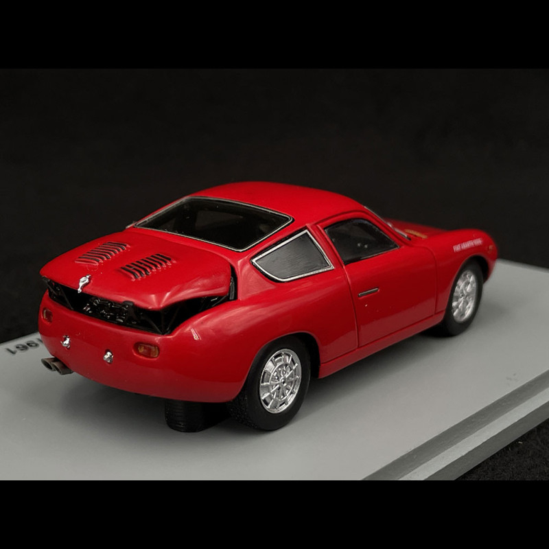 Fiat Abarth 1000 Bialbero 1961 Red 1/43 Spark S1301