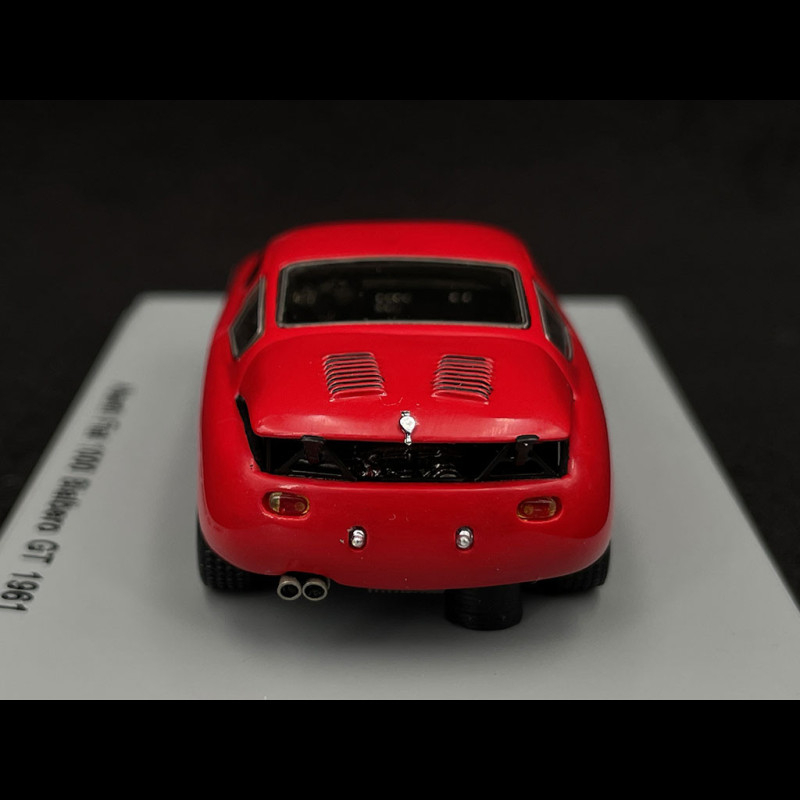 SPARK MODEL S1301 ABARTH 1000 BIALBERO GT 61 RED 1:43 SPARK MODEL S1301 ABARTH 1000 BIALBERO GT 61 RED 1:43