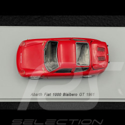 Fiat Abarth 1000 Bialbero 1961 Red 1/43 Spark S1301