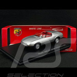 Abarth 1000 GT Spyder Pininfarina 1964 Gris Argent 1/43 Spark S1302