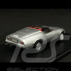 Abarth 1000 GT Spyder Pininfarina 1964 Gris Argent 1/43 Spark S1302