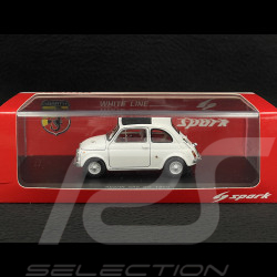 Fiat Abarth 595 SS 1966 Blanc 1/43 Spark S1310