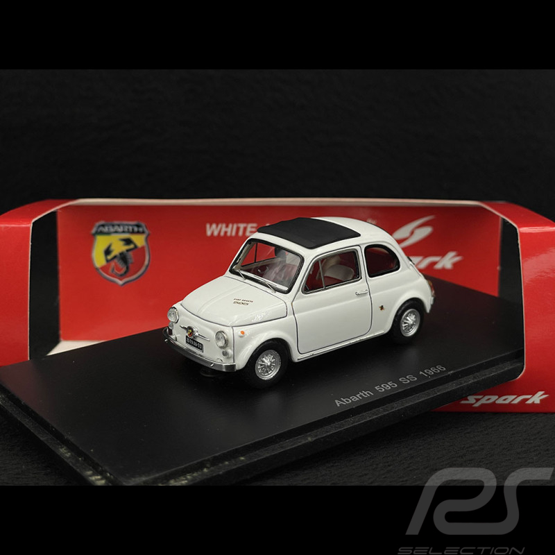 Fiat Abarth 595 SS 1966 Weiß 1/43 Spark S1310