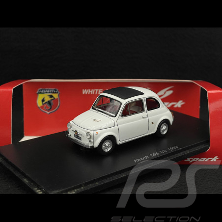 Fiat Abarth 595 SS 1966 Blanc 1/43 Spark S1310