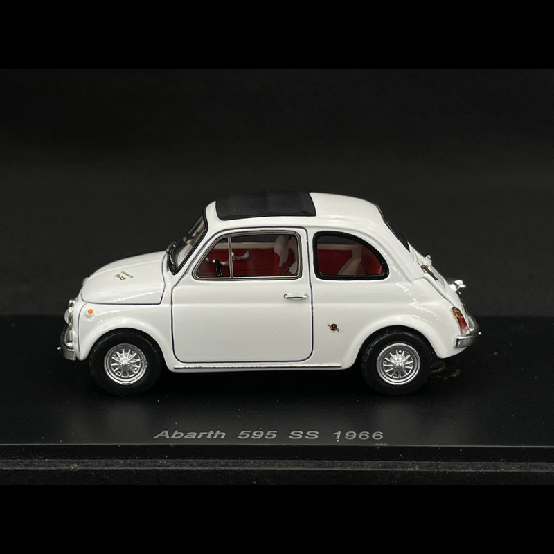 【未開封】Spark 1/43 フィアット アバルト 595 SS 1966 Fiat Abarth 595 SS 1966 White 1/43 Spark S1310
