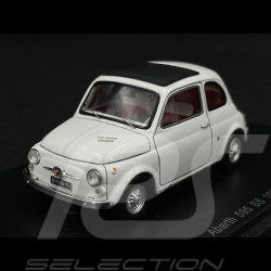 Fiat Abarth 595 SS 1966 Blanc 1/43 Spark S1310