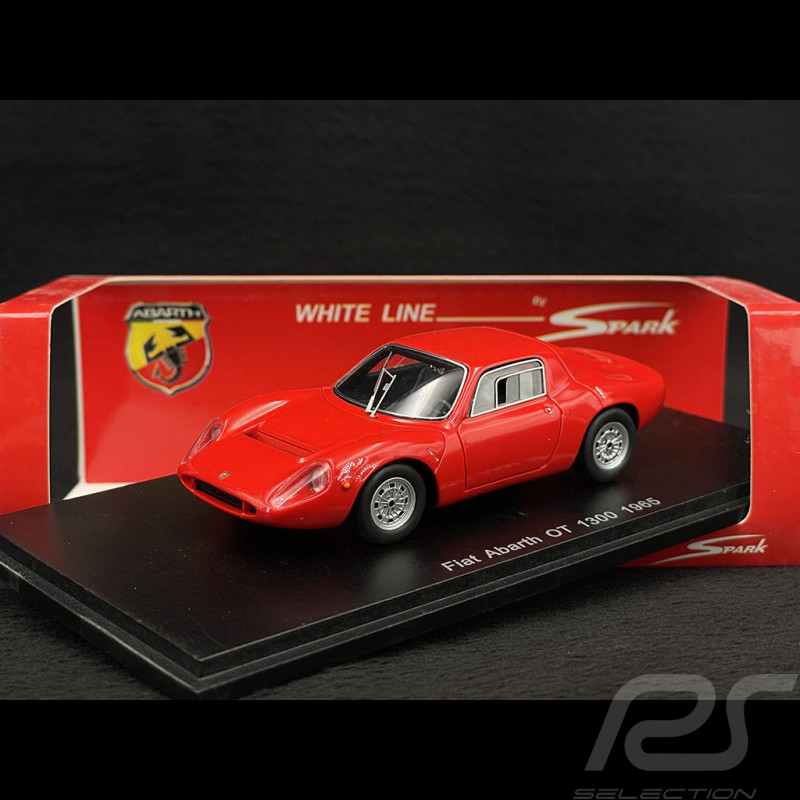 Fiat Abarth OT 1300 1965 Rouge 1/43 Spark S1300