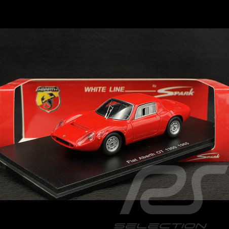 Fiat Abarth OT 1300 1965 Rot 1/43 Spark S1300