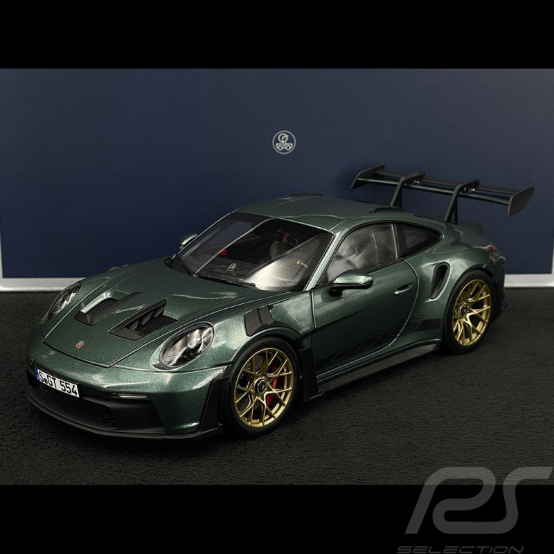 Porsche 911 GT3 RS Typ 992 2022 Malachitgrün 1/18 Norev 187356