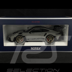 Porsche 911 GT3 RS Type 992 2022 Weissach Package Chalk Grey 1/18 Norev 187355