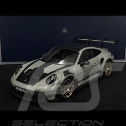 Porsche 911 GT3 RS Type 992 2022 Weissach Package Gris Crais 1/18 Norev 187355