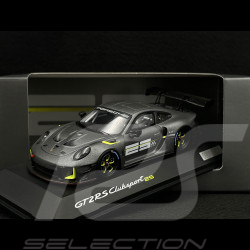 SEHR SELTEN Nr 0001 Porsche 911 GT2 RS Clubsport 25 Typ 991.2 2021 Mattgrau / Grello touch 1/43 Spark WAP0201510PGT2