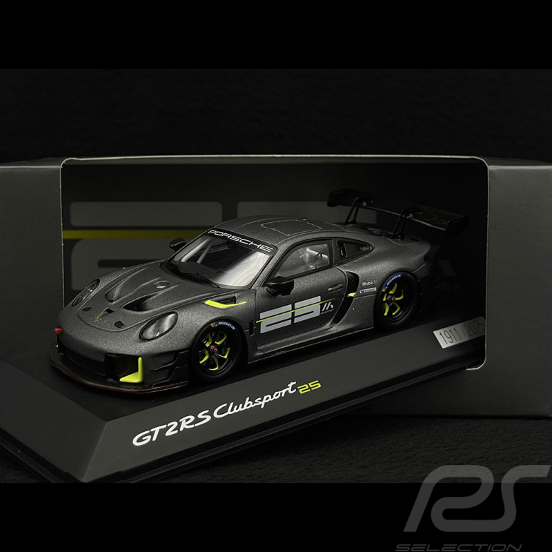 Porsche 911 GT2 RS Clubsport 25 Type 991.2 2021 Gris mat / Grello touch 1/43 Spark WAP0201510PGT2