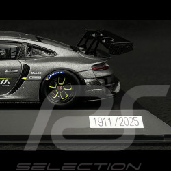 RARE N° 1911 Porsche 911 GT2 RS Clubsport 25 Type 991.2 2021 Gris mat / Grello touch 1/43 Spark WAP0201510PGT2