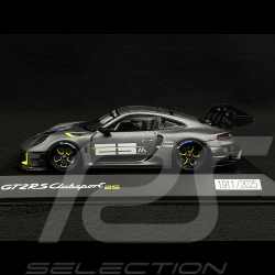 RARE NUMEROS SPECIAUX Porsche 911 GT2 RS Clubsport 25 Type 991.2 2021 Gris mat / Grello touch 1/43 Spark WAP0201510PGT2
