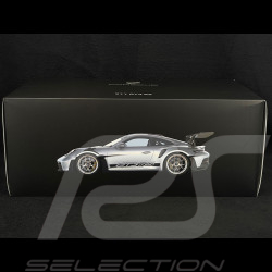 Porsche 911 GT3 RS Type 992 2023 Weissach Package Argent GT Métallisé 1/18 Spark WAP0211540P003