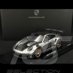 Porsche 911 GT3 RS Typ 992 2023 Weissach Package GT Silber Metallic 1/18 Spark WAP0211540P003