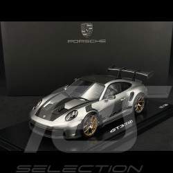 Porsche 911 GT3 RS Type 992 2023 Weissach Package Argent GT Métallisé 1/18 Spark WAP0211540P003