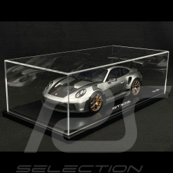 Porsche 911 GT3 RS Type 992 2023 Weissach Package Argent GT Métallisé 1/18 Spark WAP0211540P003