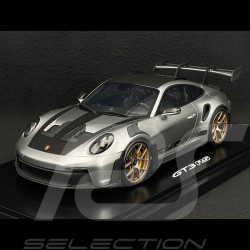 Porsche 911 GT3 RS Type 992 2023 Weissach Package Argent GT Métallisé 1/18 Spark WAP0211540P003