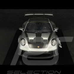 Porsche 911 GT3 RS Type 992 2023 Weissach Package Argent GT Métallisé 1/18 Spark WAP0211540P003