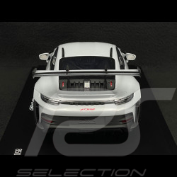 Porsche 911 GT3 RS Type 992 2023 Gris Glacé / Bandes Rouge Pyro 1/18 Spark WAP0211540P001