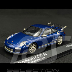 Porsche 911 GT3 RS 3.8 Type 997 mkII 2009 Aqua blue metallic 1/43 Minichamps 403069114