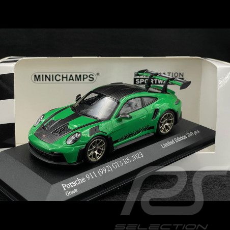 Porsche 911 GT3 RS Type 992 2023 Weissach Pack Python-Grün 1/43 Minichamps 413062111