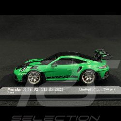 Porsche 911 GT3 RS Type 992 2023 Weissach Pack Python Green 1/43 Minichamps 413062111