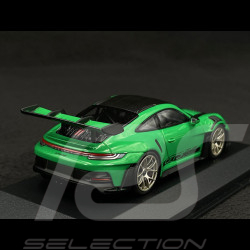 Porsche 911 GT3 RS Type 992 2023 Weissach Pack Python Green 1/43 Minichamps 413062111