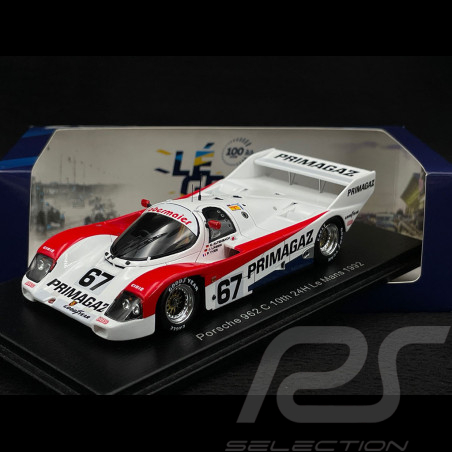 Porsche 962 C N° 67 10ème 24h Le Mans 1989 Primagaz Obermaier Racing 1/43 Spark S9892