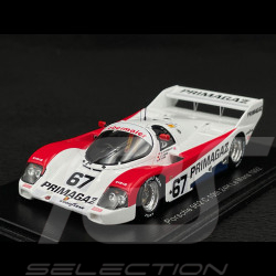 Porsche 962 C N° 67 10ème 24h Le Mans 1989 Primagaz Obermaier Racing 1/43 Spark S9892