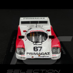 Porsche 962 C N° 67 10ème 24h Le Mans 1989 Primagaz Obermaier Racing 1/43 Spark S9892