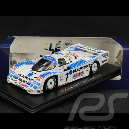 Porsche 962 C N° 7 24h Le Mans 1989 Joest Racing 1/43 Spark S9877