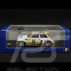 Renault 5 Turbo Super Production N° 14 Championnat de France 1985 Elf 1/43 Spark SF173