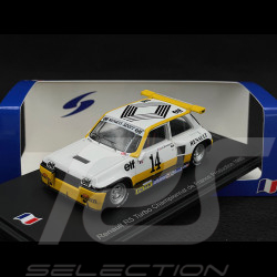 Renault 5 Turbo Super Production N° 14 Championnat de France 1985 Elf 1/43 Spark SF173