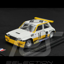 Renault 5 Turbo Super Production N° 14 Championnat de France 1985 Elf 1/43 Spark SF173