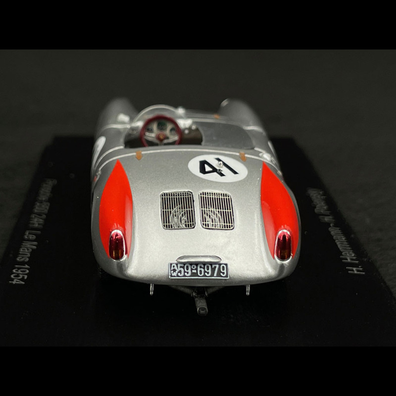 Porsche 550 /4 RS 1500 Spyder N° 41 24h Le Mans 1954 Hermann 1/43 Spark  S9708