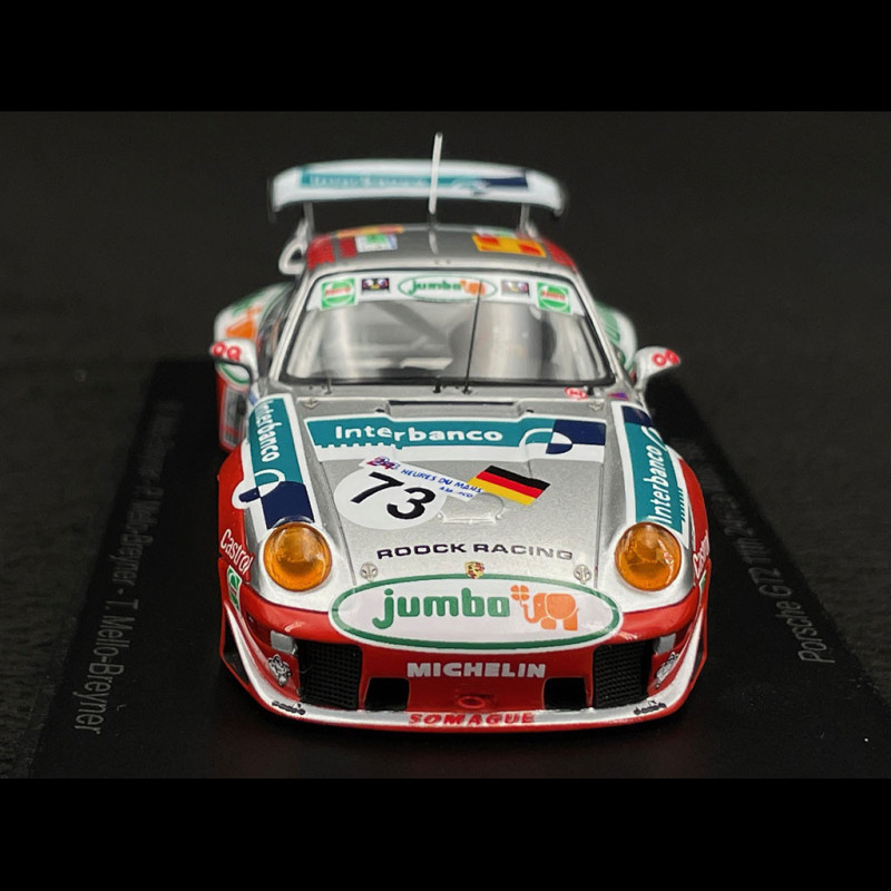 Roock Racing Porsche 911 GT2 Nr 73 24h Le Mans 1997 Roock Racing 1/43 Spark S9909