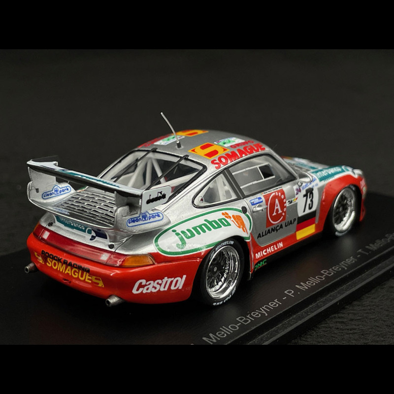 Porsche 911 GT2 N° 73 24h Le Mans 1997 Roock Racing 1/43 Spark S9909