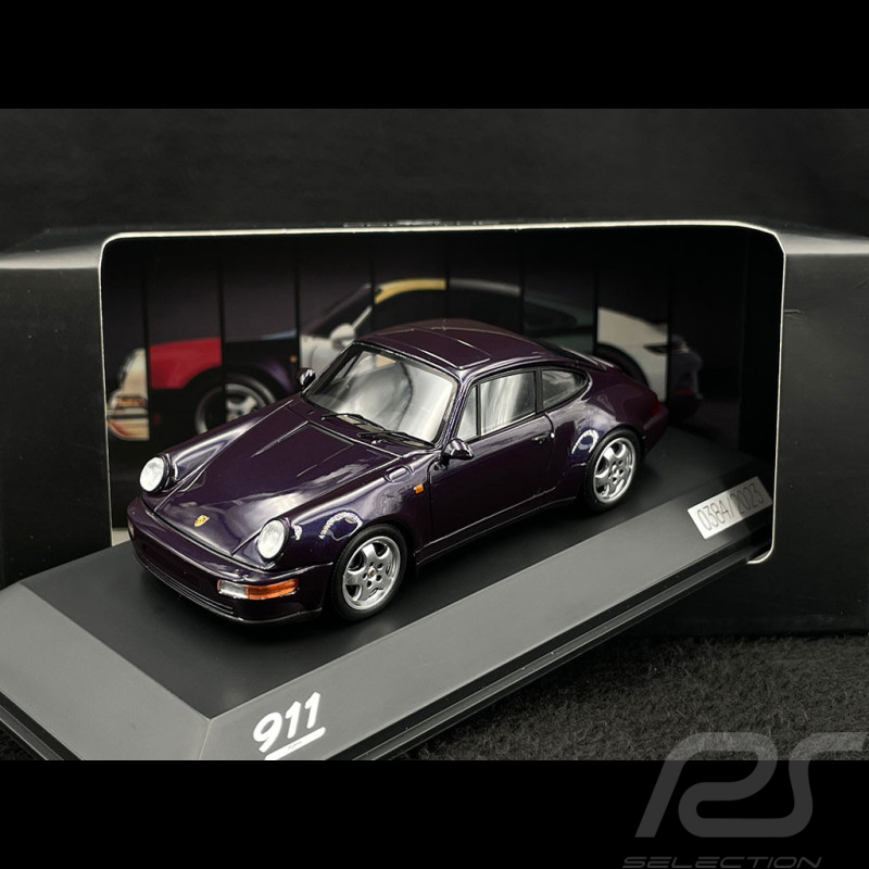 Porsche 911 Carrera 4 Type 964 1992 Viola Métallique 1/43 Spark WAP0201020R60Y